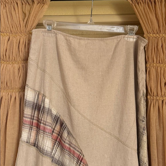 Tweeds linen maxi skirt. - Picture 2 of 7